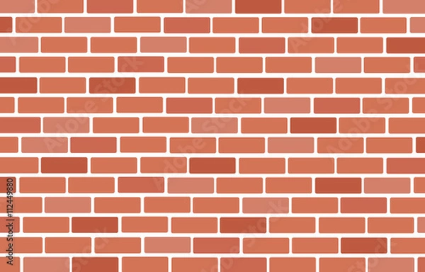 Obraz Wall of bricks and space background art vector