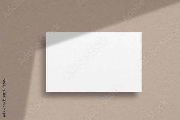 Fototapeta Business card png transparent mockup