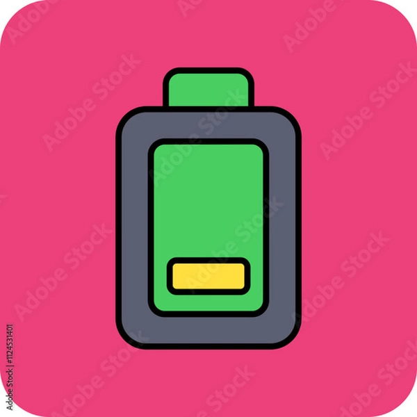 Fototapeta Battery Low Icon