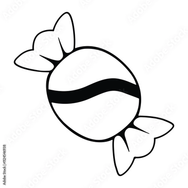 Obraz sweet candy coloring pages