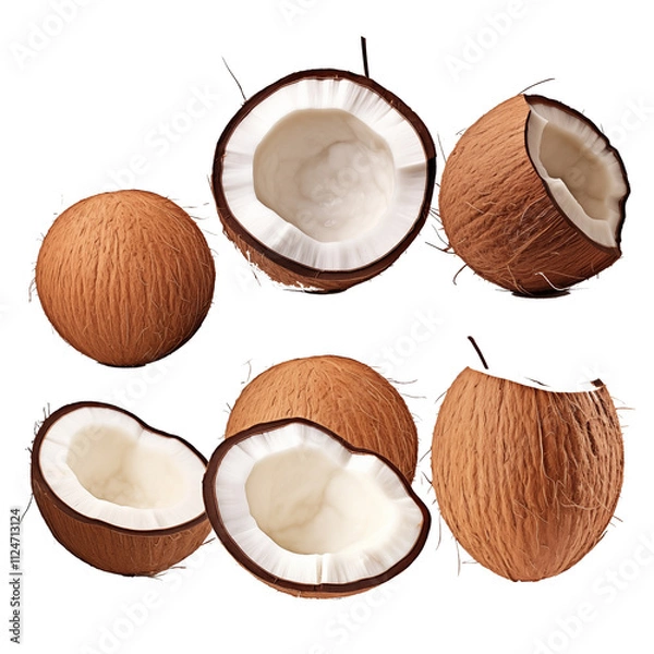 Fototapeta coconuts