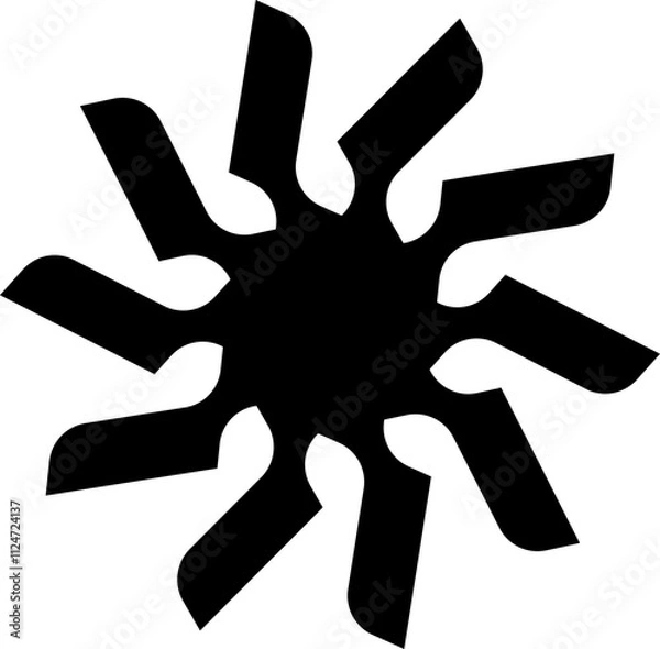 Obraz brush strokes and splashes