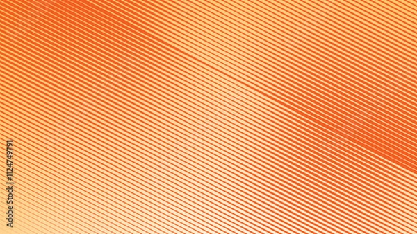 Fototapeta Orange diagonal line stripes abstract background pattern for backdrop or presentation