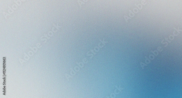 Obraz Refined blue and gray gradient background with grainy texture effects, creating a modern and professional design.