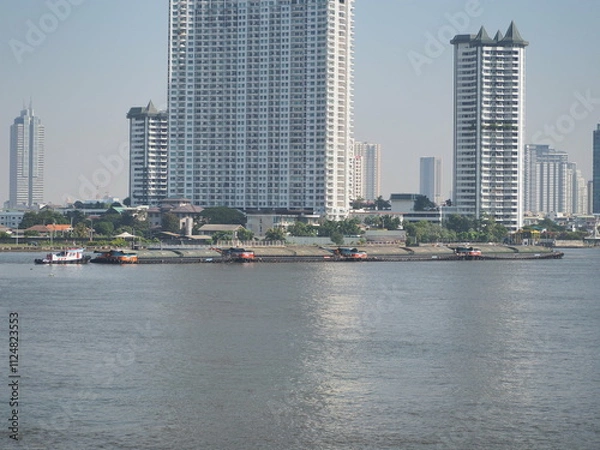 Obraz city harbour country