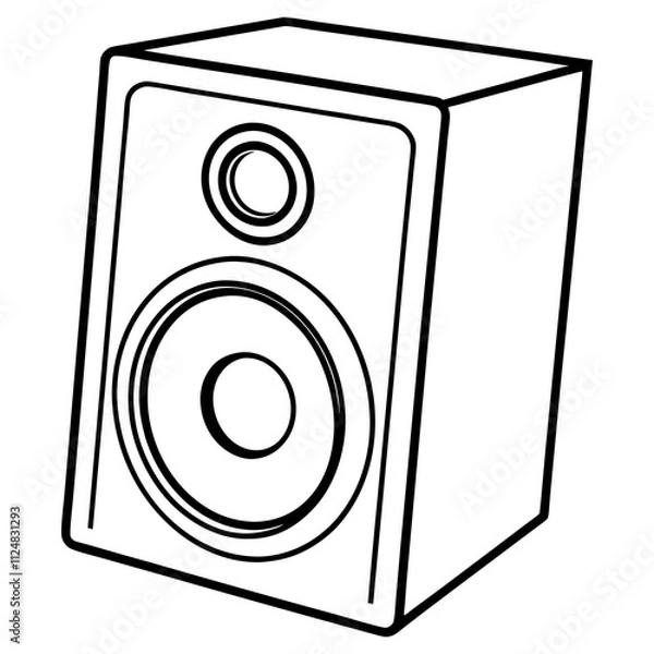 Obraz Speaker Icon Vector