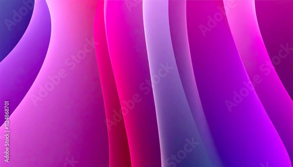 Fototapeta Swirling colors create a mesmerizing abstract art piece full of vibrance