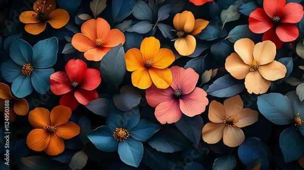 Obraz flower background