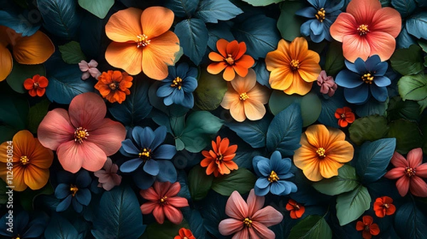 Obraz flower background