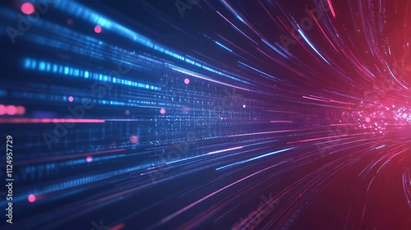 Obraz fiber optics background