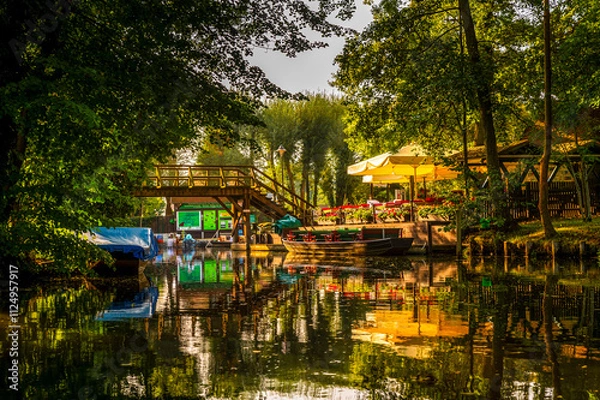 Obraz Gaststätte im Spreewald