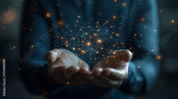 Fototapeta welder working in the laboratory