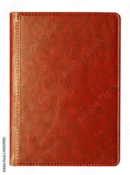 Fototapeta leather notebook