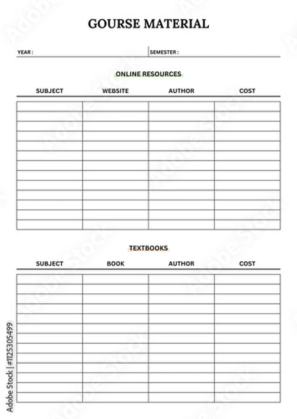 Fototapeta Gourse material