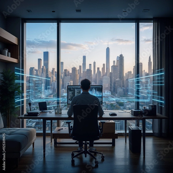 Fototapeta business people in office