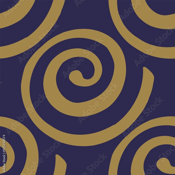 Fototapeta Geometric decorative pattern element. Seamless texture. Vector illustration. 