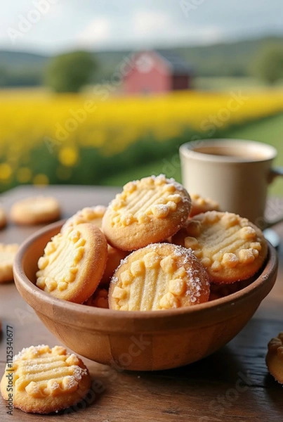 Obraz 自然と手作りクッキー