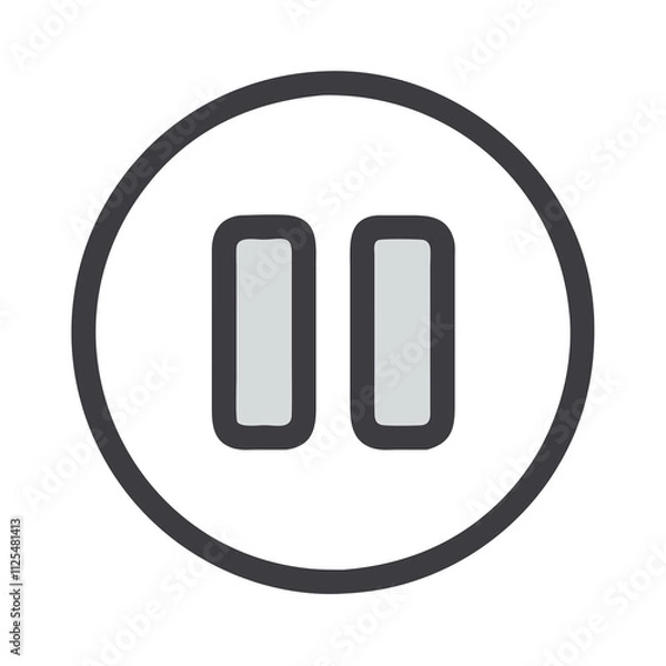 Obraz pause button icon