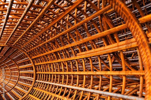 Obraz network  reinforcement bar