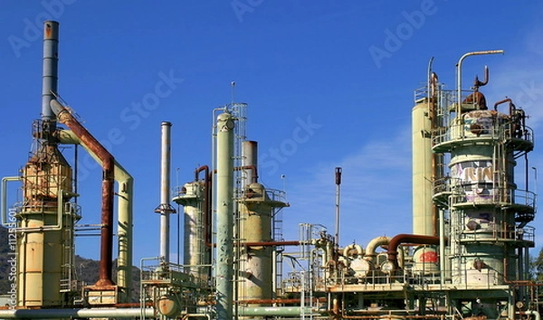 Obraz Oil Refinery