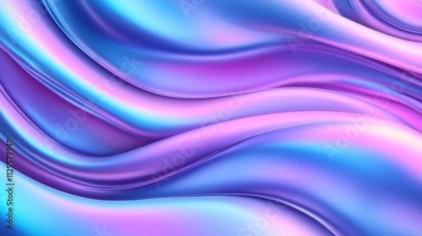 Fototapeta Colorful Abstract Background with Loops and Prisms