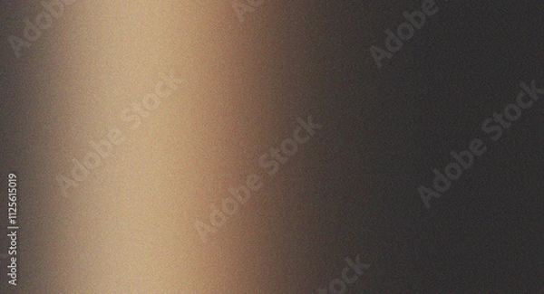 Obraz Elegant golden and black abstract gradient background enriched with noise texture effects, crafted for artistic visual works.