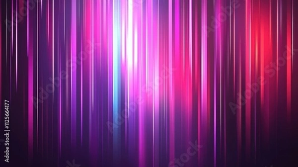 Fototapeta Dynamic colorful light patterns abstract art digital design vibrant environment artistic viewpoint