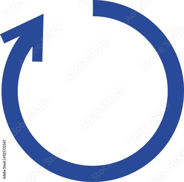Fototapeta 새로고침 화살표