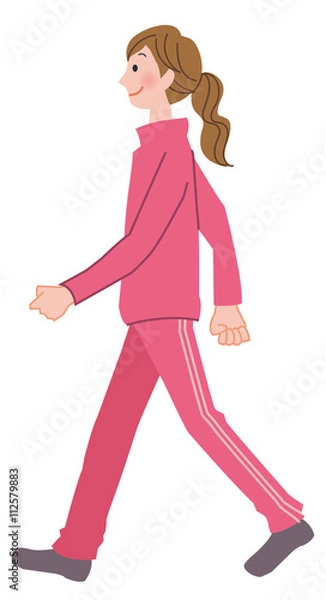 Fototapeta ウォーキング