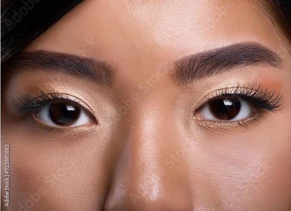 Obraz A photograph of beautiful eyes