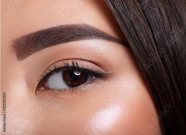 Obraz A photograph of beautiful eyes