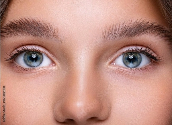 Obraz A photograph of beautiful eyes