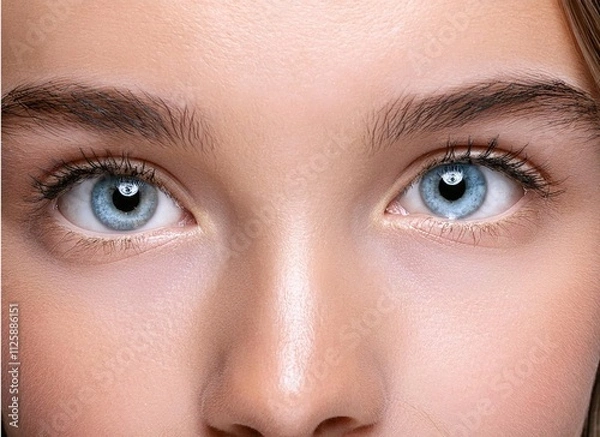 Obraz A photograph of beautiful eyes