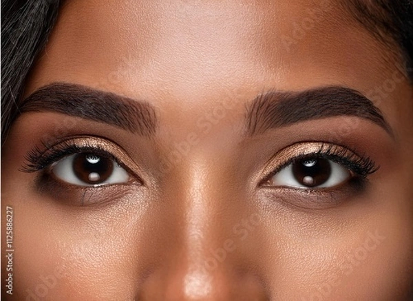 Obraz A photograph of beautiful eyes