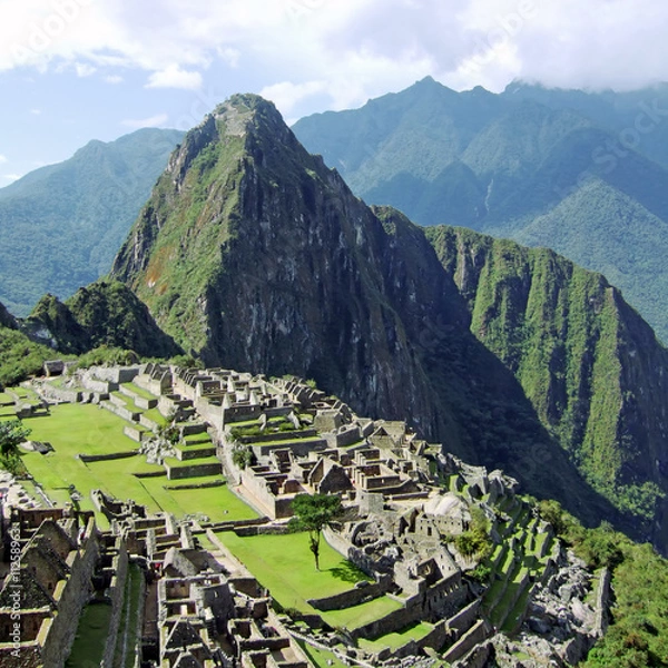 Fototapeta Machu Picchu near Cusco, Peru.