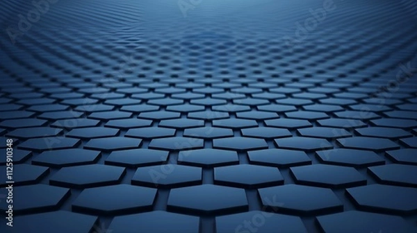 Fototapeta Abstract hexagonal pattern design