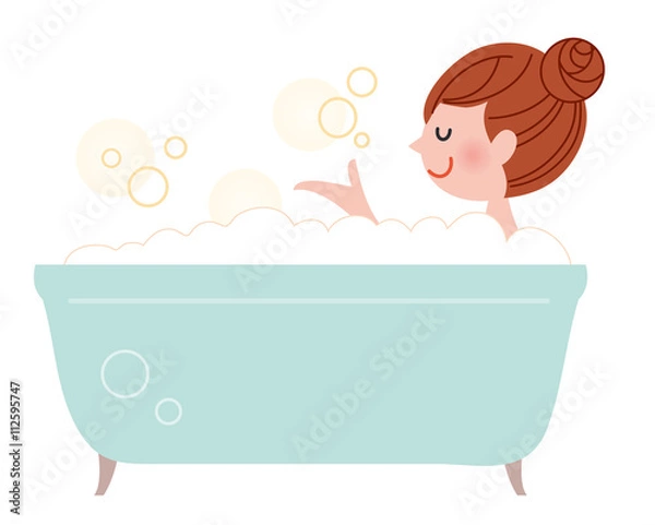 Fototapeta バスタイム