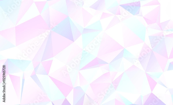 Obraz Polygonal background. Abstract background of the triangles. Illustration