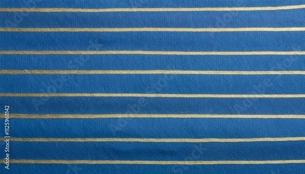 Obraz 水面（金色、青、水色、抽象的な背景）