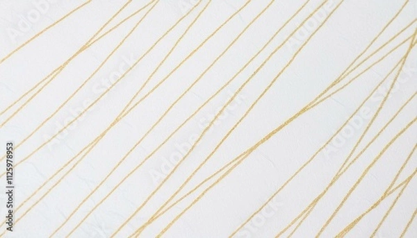Fototapeta 白と金の優雅な壁紙