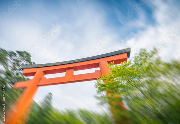 Fototapeta Gate of Hakone Shrine, Japan