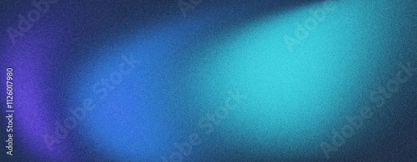 Fototapeta Abstract blue and purple gradient background with light effect.