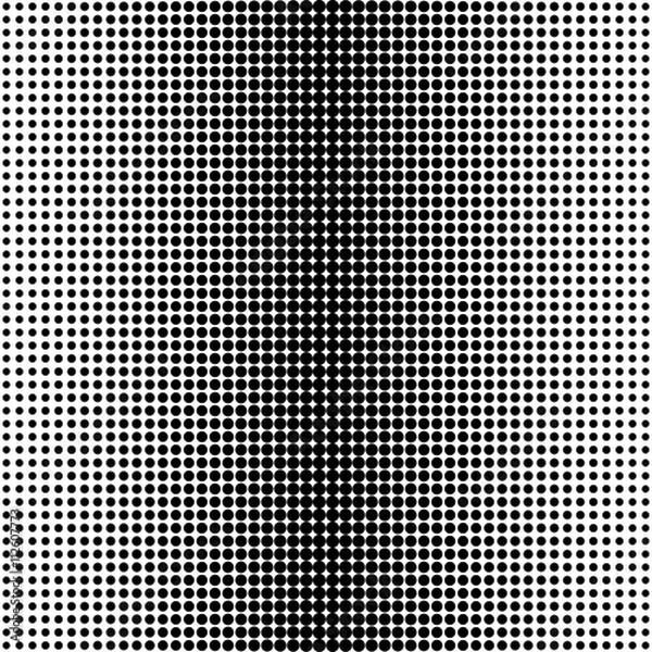 Fototapeta Vector halftone dots.