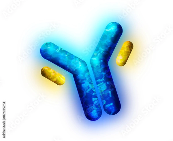 Obraz cell Dna illustration isolated background