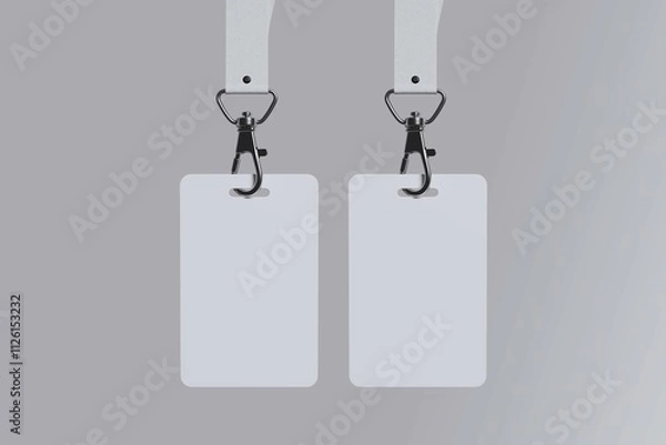 Obraz id card mockup 