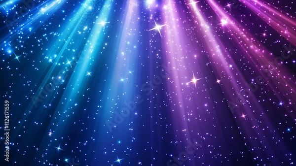 Fototapeta ステージライトの背景