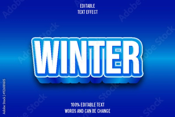 Fototapeta editable text effect 3d emboss_modern style