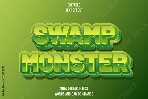 Fototapeta editable text effect 3d emboss_modern style