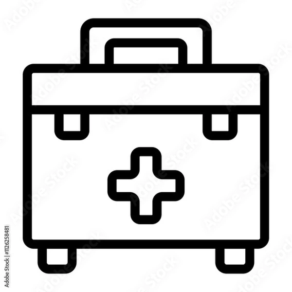 Fototapeta First Aid Kit icon