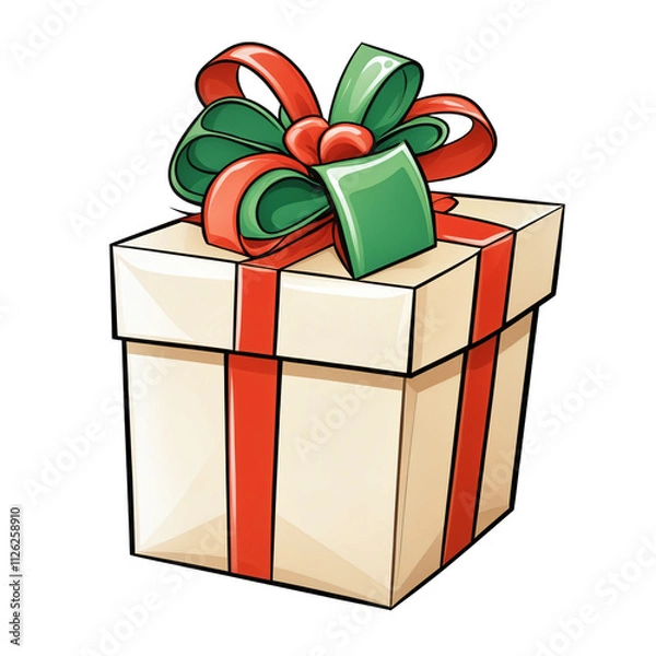 Obraz christmas gift box